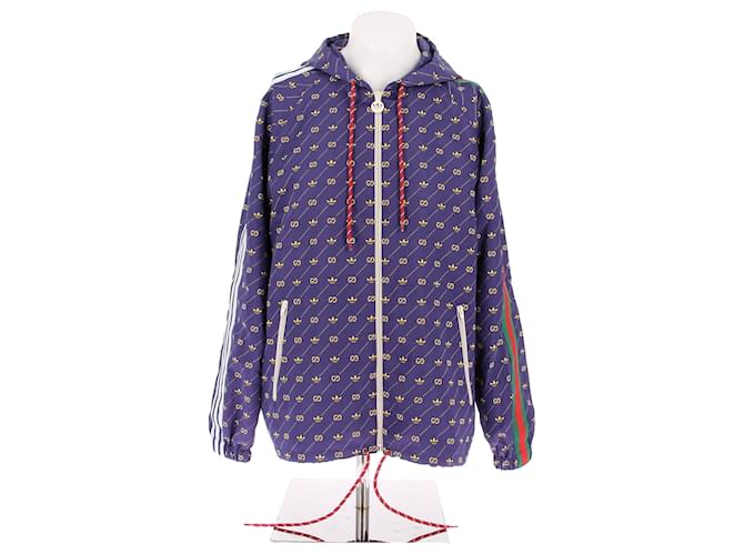 Autre Marque Gucci X Adidas jackets T.IT 50 Polyester Navy blue  ref.1610567