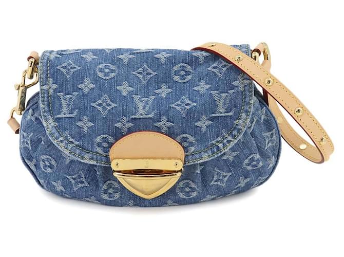 【可愛くカジュアルに】Louis Vuitton ショルダーバッグ Sunset Louis Vuitton Monogram Denim Sunset Shoulder Bag Blue ref
