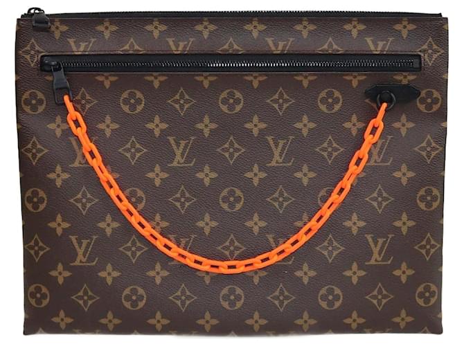 Louis VUitton x Virgil Abloh Monogram A4 Pouch