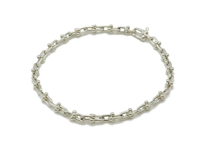 Tiffany & Co Pulseira Micro Link Tiffany HardWear Prata  ref.1612828