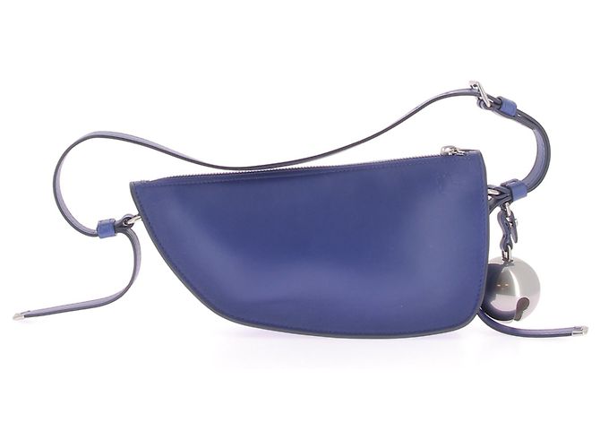 Bolsas de mão Burberry T. Couro Azul