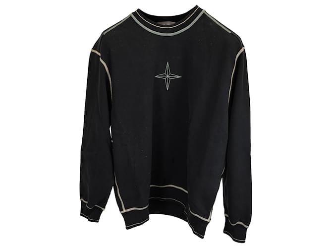 Vitkac Stone Island Pullover Mit Logo Auf Der Brust STONE ISLAND