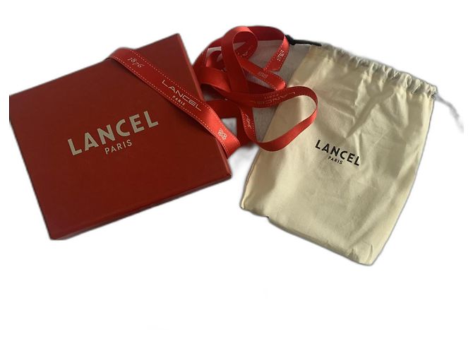 Lancel Wallets Small accessories Dark red