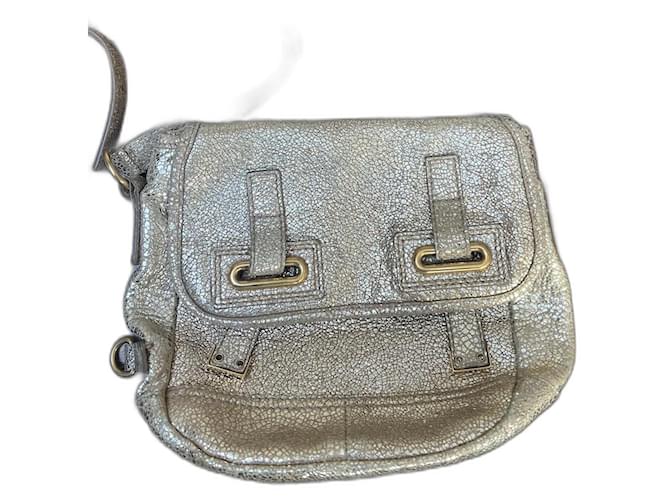 sac bandoulière Yves saint Laurent vintage Doré 