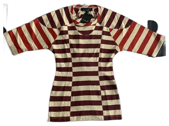 Túnica de algodón a rayas Isabel Marant Multicolor