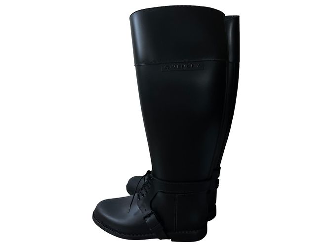 Givenchy Rubber Boots Black