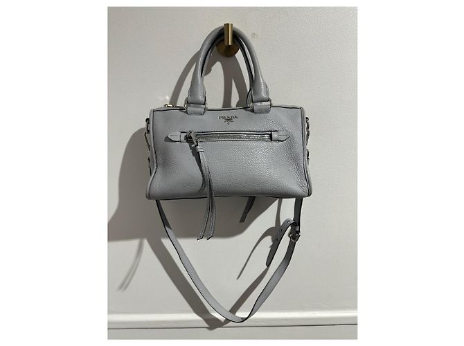 PRADA Sacs à main T. Cuir Bleu