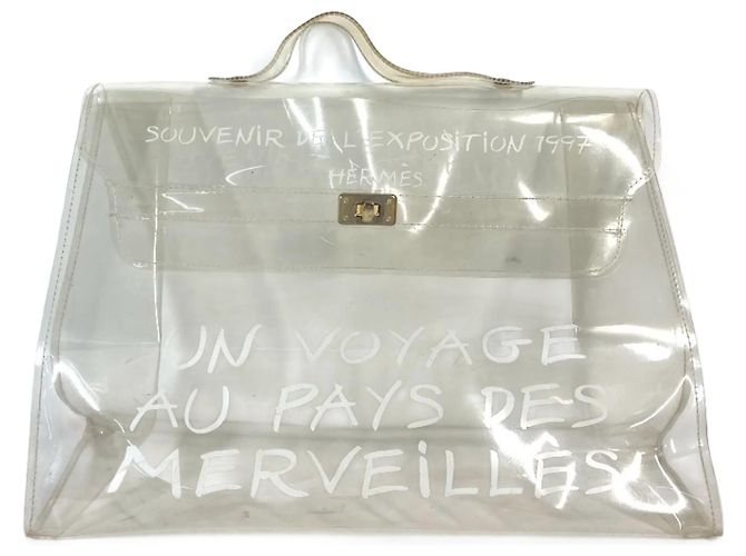 Hermès Hermes Vinyl Kelly Tote Bag