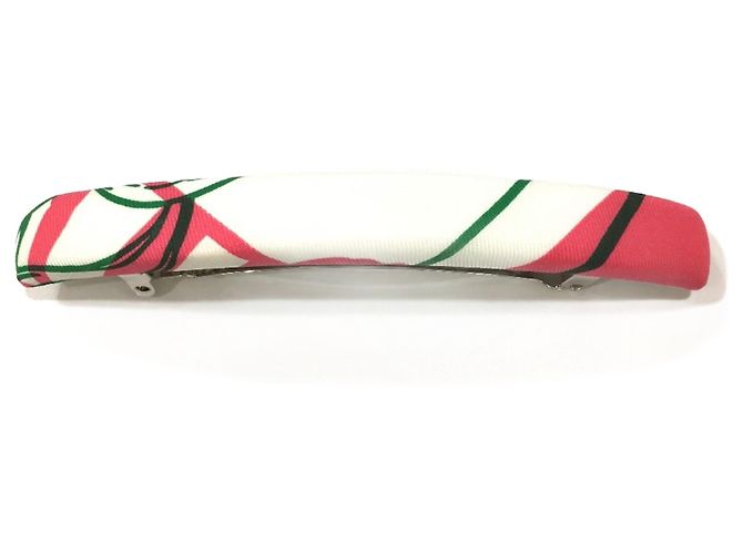 Silk In Hermès Clip de cabello de seda Hermes Blanco 