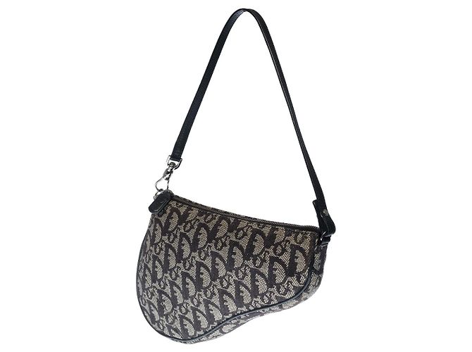 Borsa DIOR Saddle in Tela Nera - 142201501 Nero