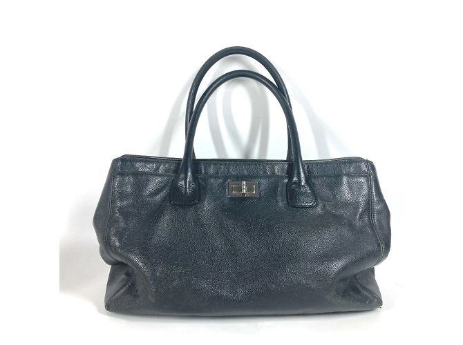 Bolso de Hombro Chanel Executive 2.55 Hardware Negro