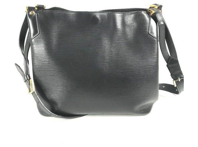 Bolsa Tote Louis Vuitton Epi Mandala MM Preto