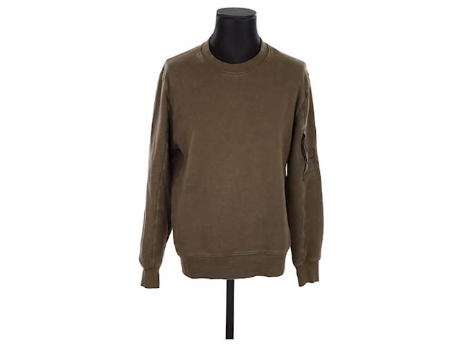 Autre Marque Cotton sweatshirt Khaki  ref.1616328