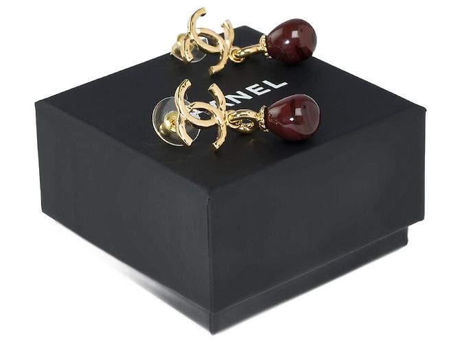Gioielli CHANEL CC in Metallo Marrone - 102082