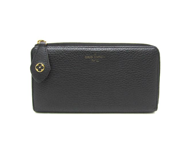 Louis Vuitton Taurillon Comete Wallet M63102 Black