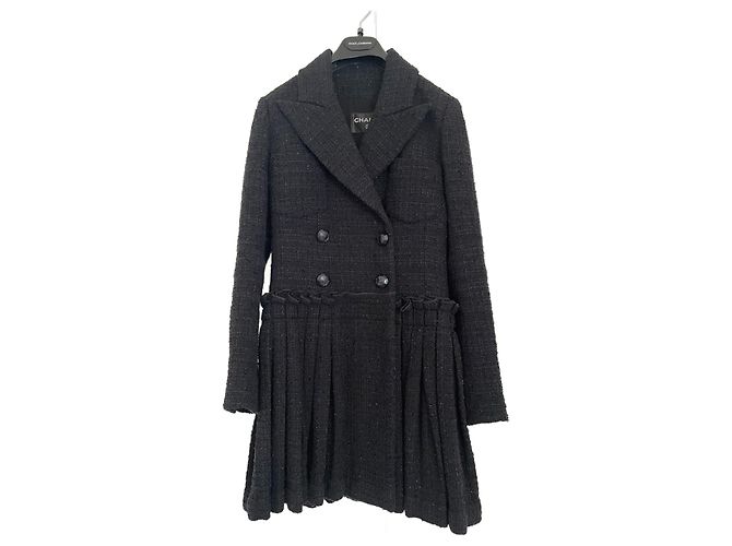 Cambon Chanel Kleid Mantel 2020 Schwarz