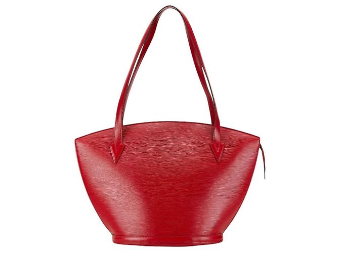 Borsa a Spalla Saint Jacques Epi Louis Vuitton Rosso