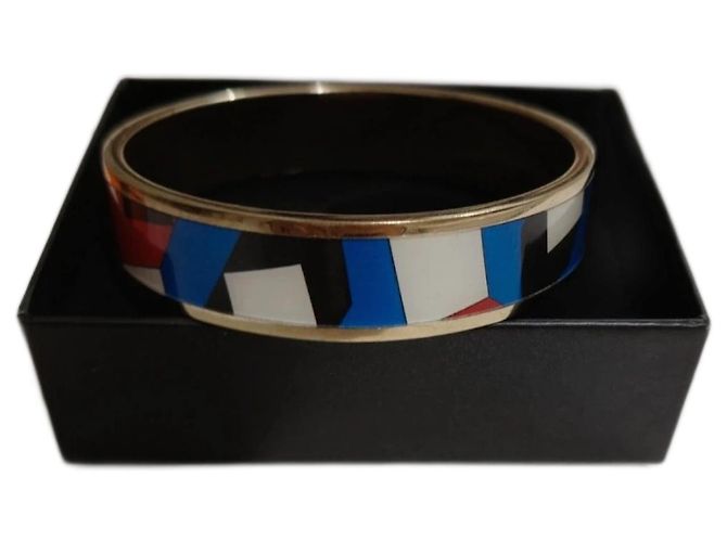 Bracciale Saint Laurent Geometrico Multicolore Oro