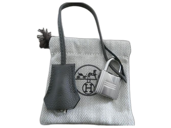 bell, pull tab and lock hermès new for hermès kelly messenger dustbag Khaki 