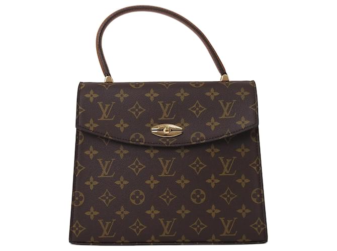Louis Vuitton Malesherbes Handbag Monogram Patent leather  ref.1619117