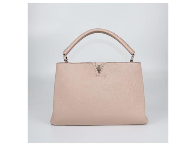 Capucines LOUIS VUITTON Handbags T. 53 Leather Pink  ref.1620295