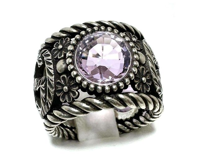 Anello Interlocking G da donna GUCCI Argento 