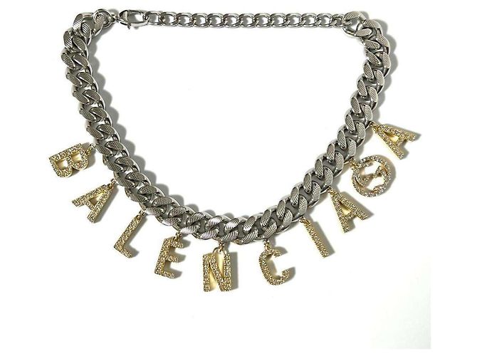 Collar Péndulo Choker Script para Hombre GUCCI BALENCIAGA