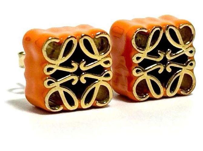 Pendientes Anagram de plata 925 para mujeres Loewe