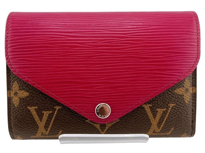 Louis Vuitton Tri-fold Wallet in Fuchsia Fuschia
