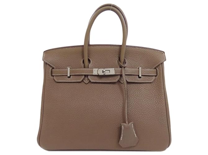 Hermès Hermes Birkin 25 Etoupe Handbag Taupe  ref.1621411