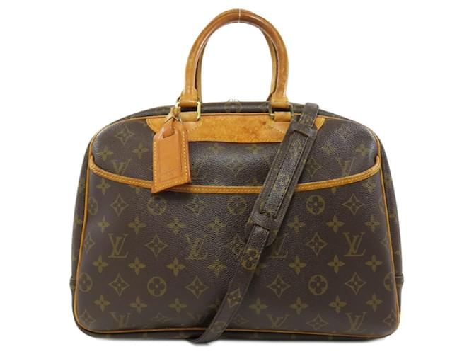 Louis Vuitton M47270 Deauville Handbag Monogram Patent leather ref 