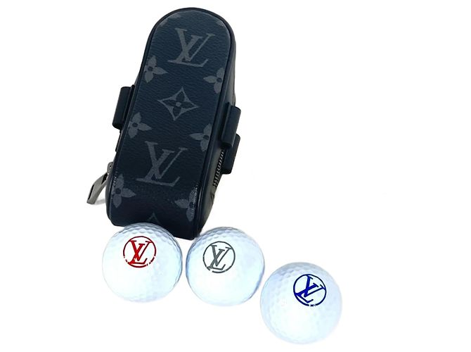 Set de golf Monogram Eclipse Louis Vuitton Noir