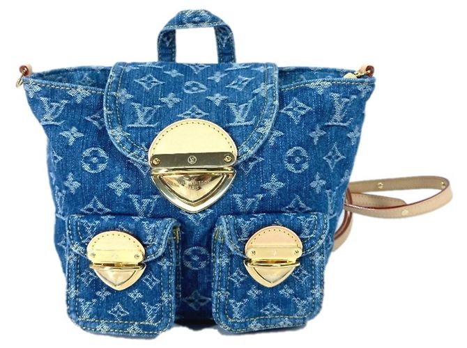 Louis Vuitton M46836 New LV Remix Venice Backpack Blue