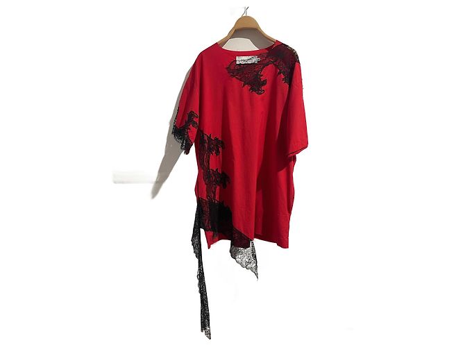 MARQUES ALMEIDA Vestidos T.Internacional M Algodón Roja