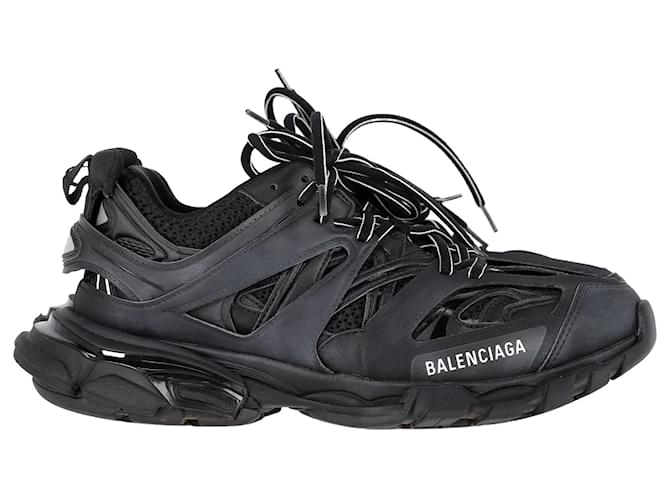 Tênis Track Balenciaga em poliuretano preto Plástico