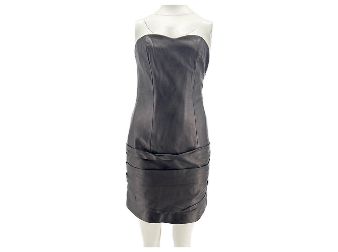 Redemption dresses T.IT 40 Leather Black