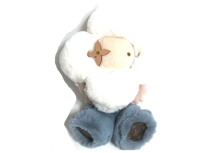 Boneca Doudou Vivienne GI0445 da Louis Vuitton Branco Azul