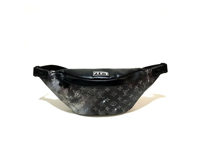 Louis Vuitton Monogram Galaxy Discovery Sling Bag Black
