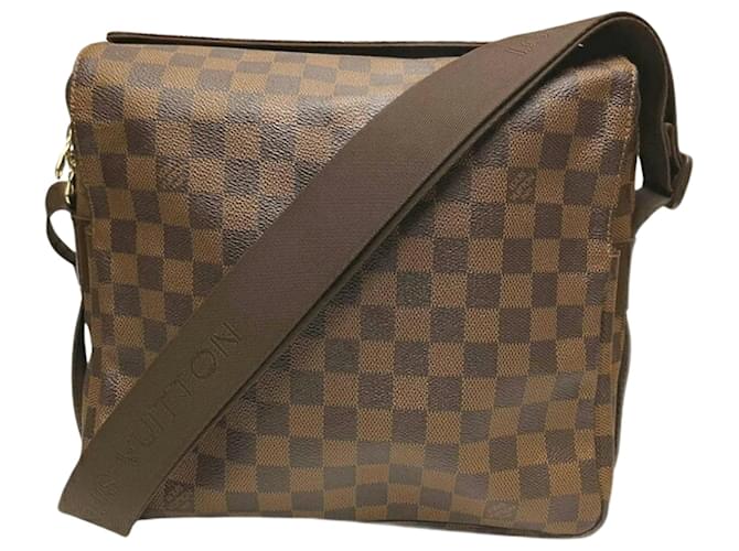 Louis Vuitton Damier Naviglio Shoulder Bag Brown  ref.1622706