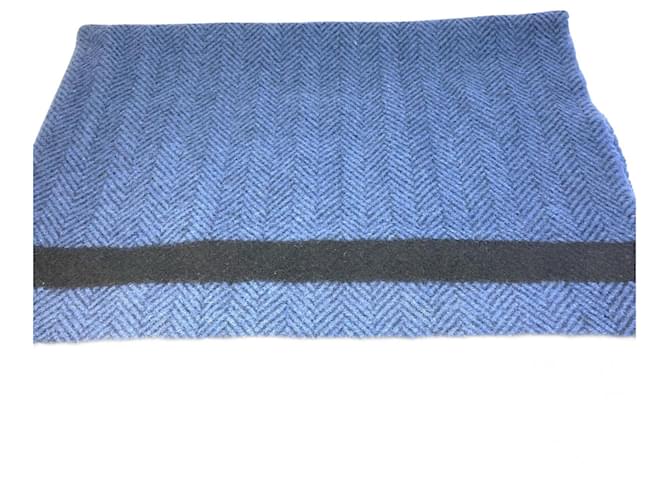 Hermès Blue Wool  ref.1622984