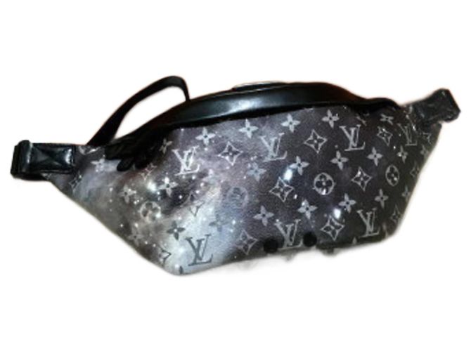Louis Vuitton Monogram Galaxy Discovery Bum Bag Black