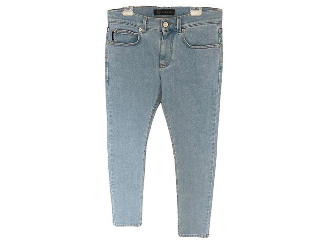 Vaqueros Versace de algodón azul para hombre talla 30