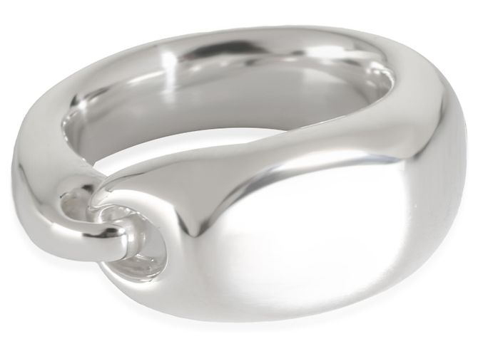 Anel de sinete Reflection da Georg Jensen em prata esterlina Metálico