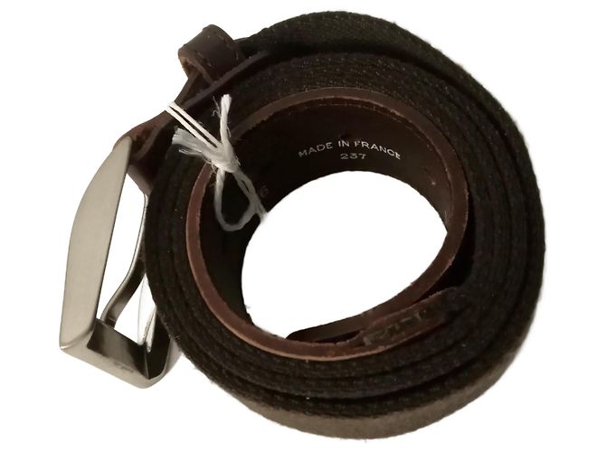 Balmain Belt Brown Leather