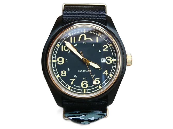 Evisu Hiro automatic watch ref EV-7200-05 Swiss Made Black Multiple colors