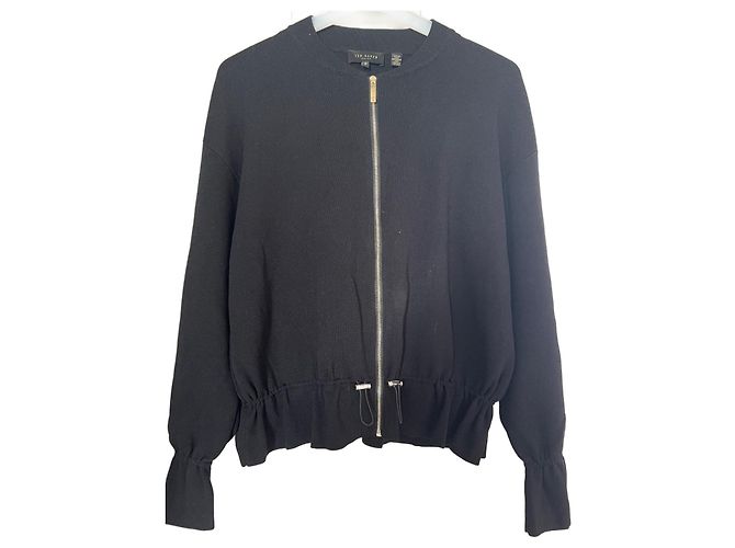 Ted Baker Black Viscose Jacket