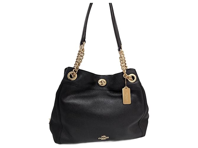 Product 1 : Coach 36855 Turnlock Edie Pebble Leather 2024 Shoulder Bag Beachwood