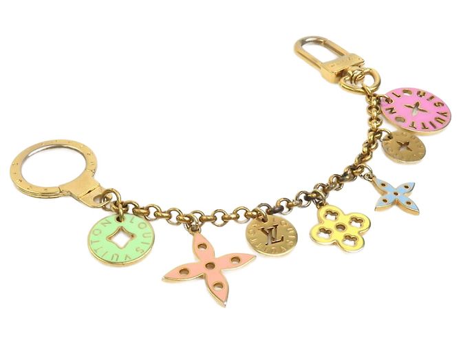 Charm Portocle Chaine Looping Louis Vuitton Multicolore D'oro