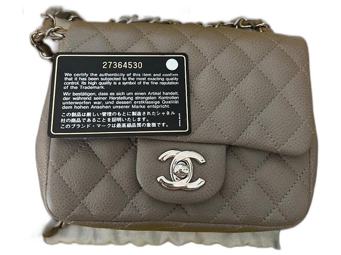 2.55 chanel mini Gris