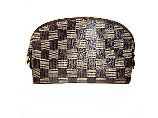 AUTHENTIC LOUIS VUITTON VINTAGE DAMIER COSMETIC sold TOILETTE POCHETTE BAG.